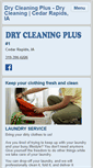 Mobile Screenshot of drycleaningplus.net